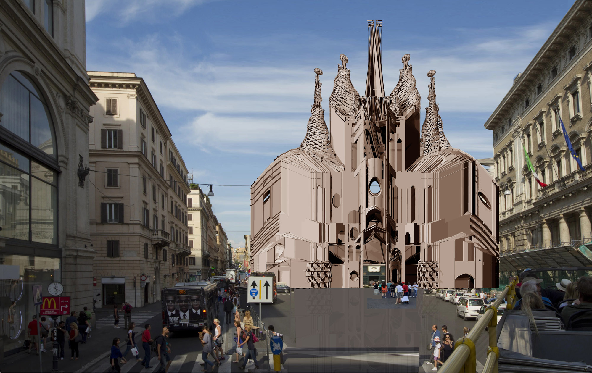 generative baroque architecture Roma